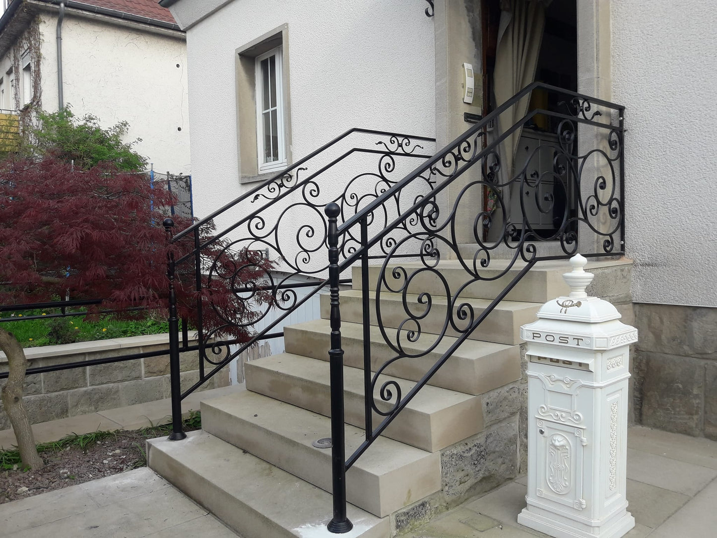 26 Wrought iron railing "Manchester"