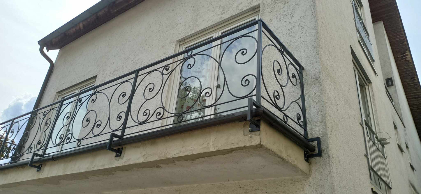 Geländer aus Schmiedeeisen ``Charlottenburg`` 