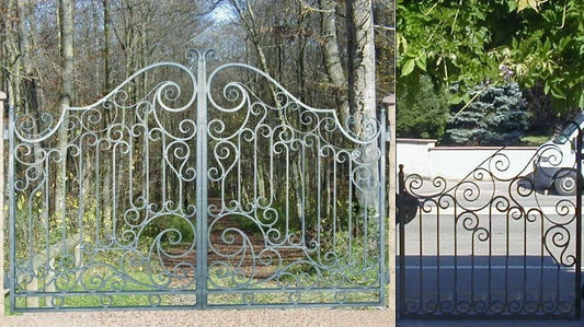 Gartentor  aus Schmiedeeisen  ''Bayern'' 