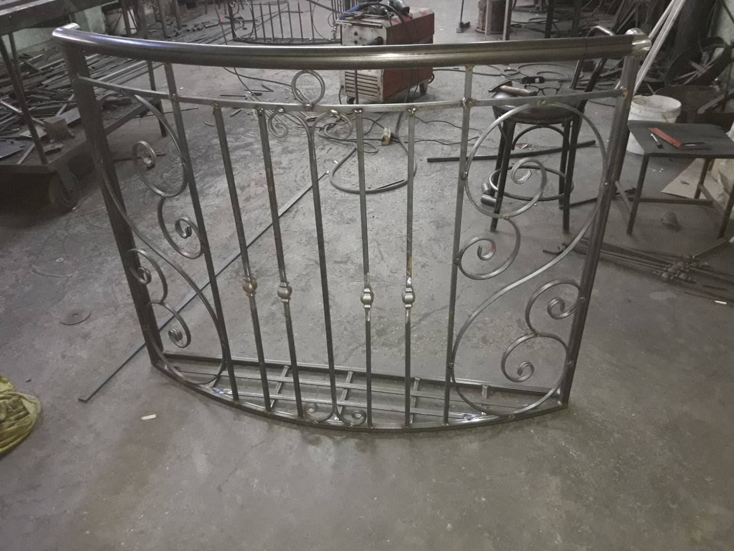 Französische Balkone aus Schmiedeeisen 