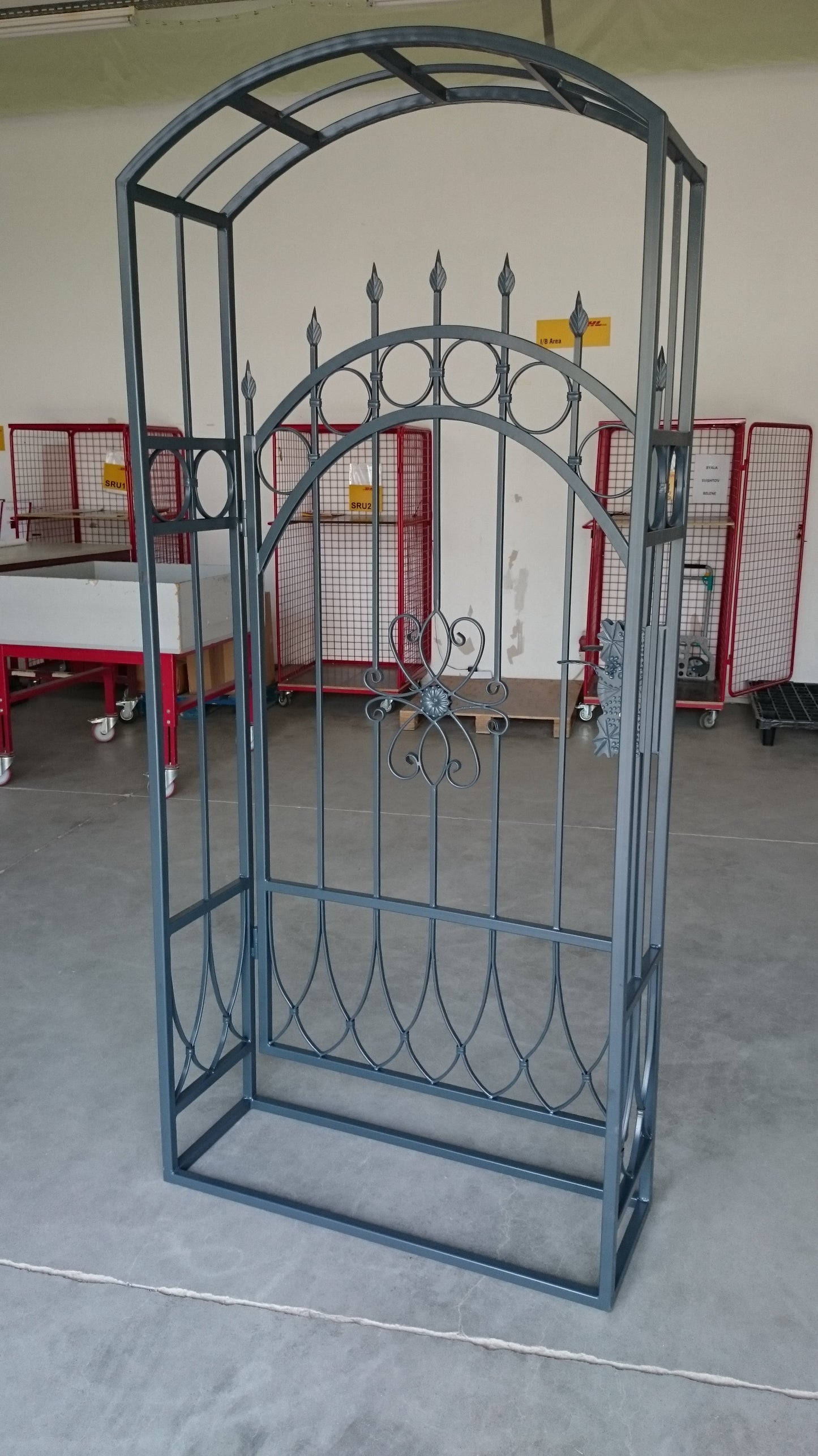 Gartentür aus Schmiedeeisen ''Münster'' 