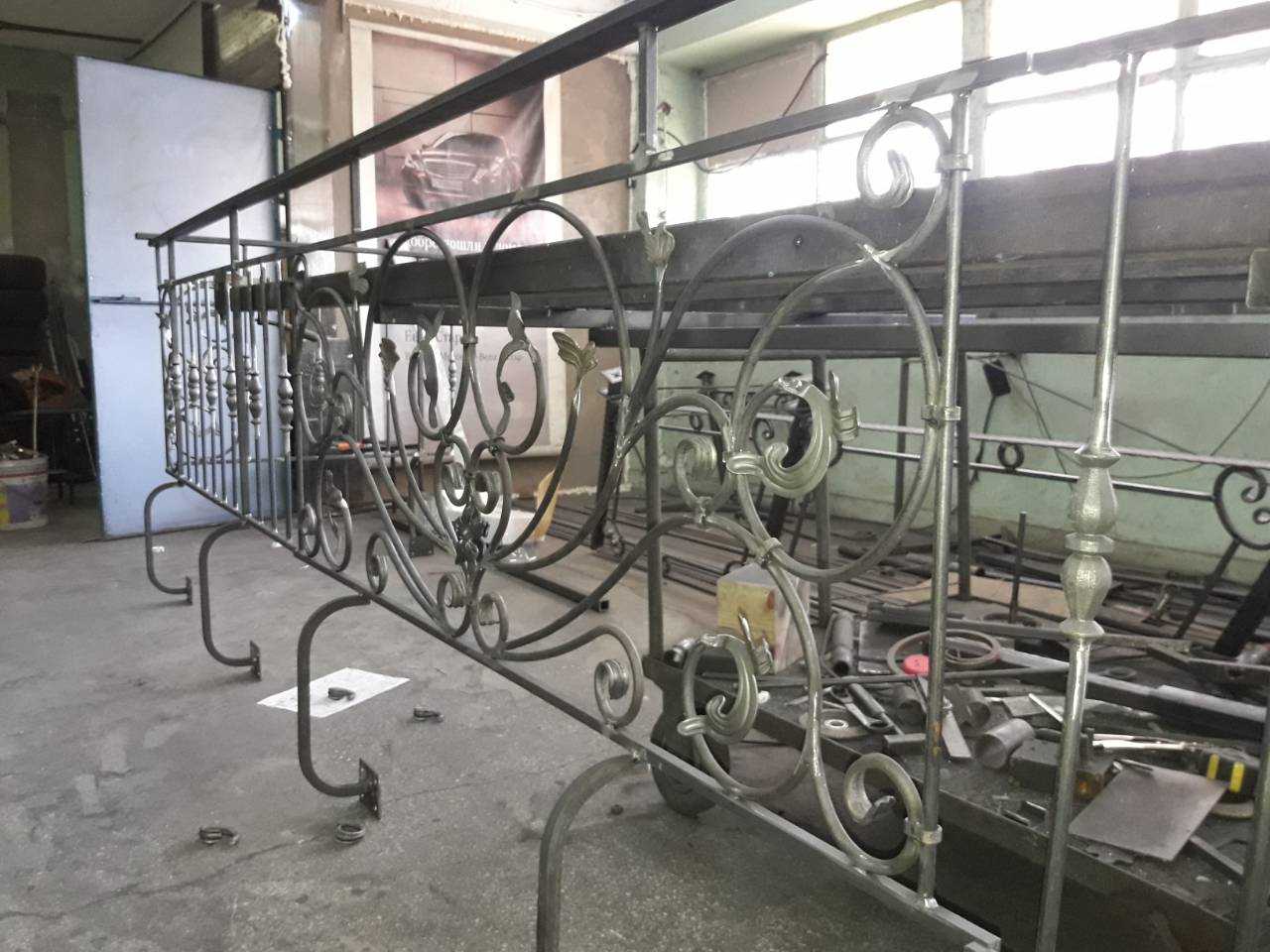 13 Wrought iron railing ``Prestbury``