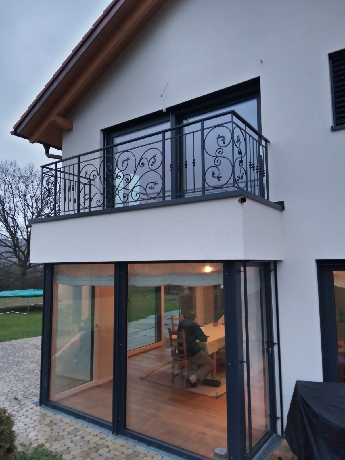 13 Wrought iron railing ``Prestbury``