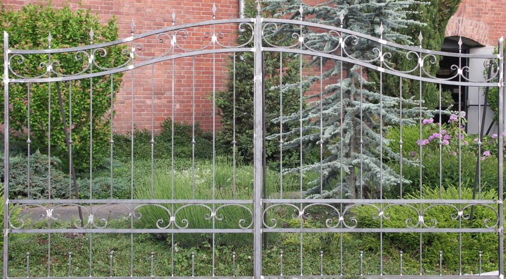 Gartentür aus Schmiedeeisen  ''Köln'' - Schmiedeeisen Profi
